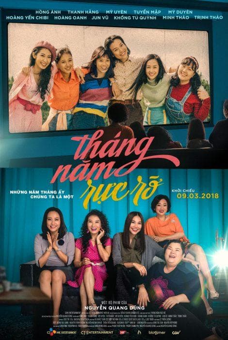 Tháng nam ruc ro