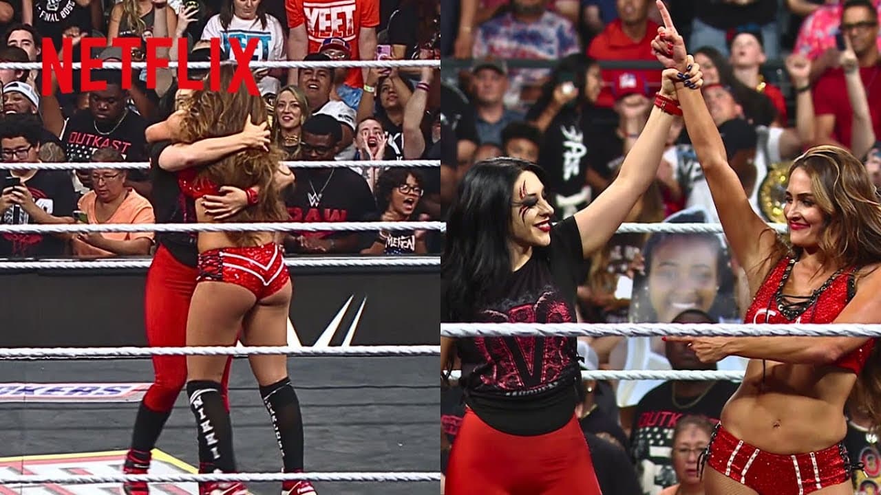 Stephanie Vaquer saves Nikki Bella after her return to the ring on Raw | WWE Raw | 7/14/2025