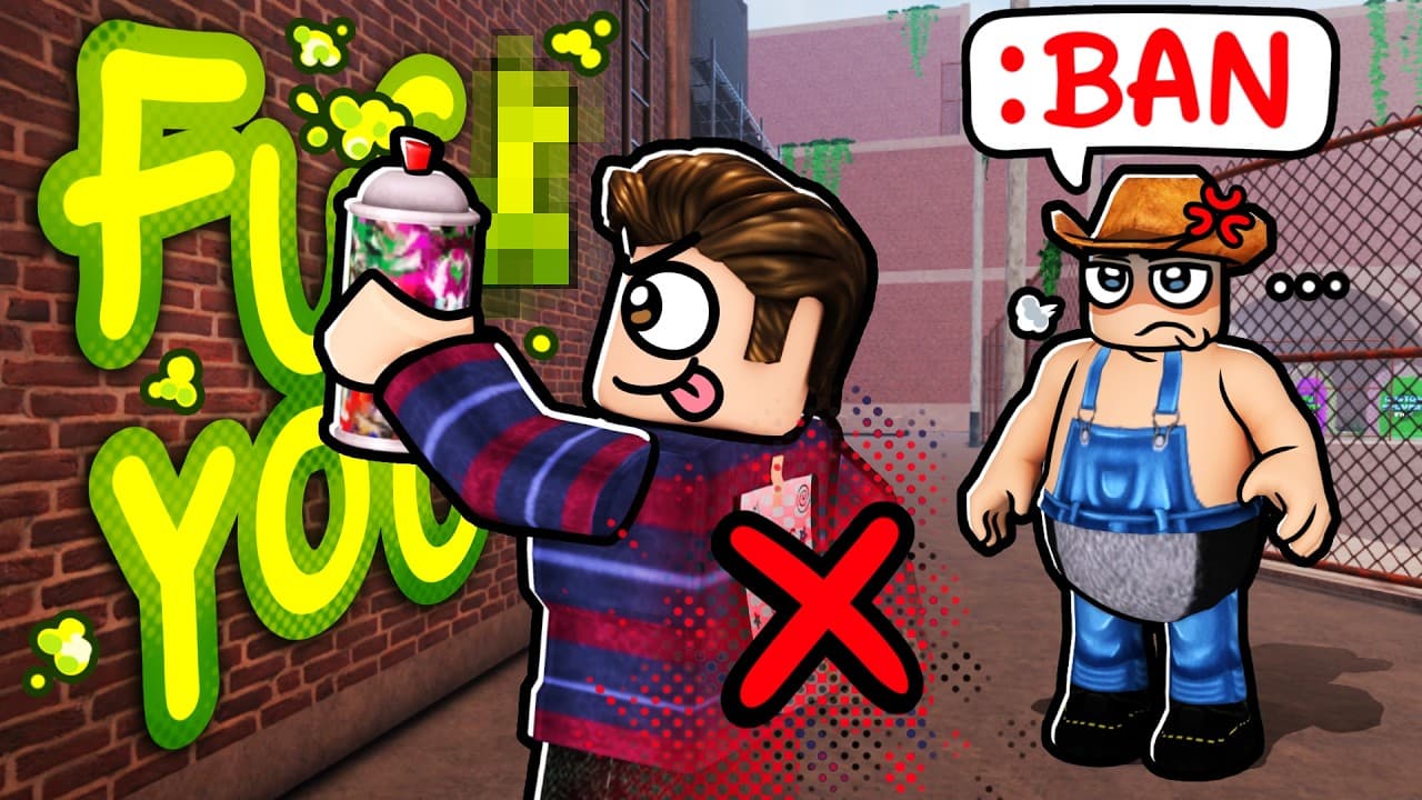 Roblox Admin BANS INAPPROPRIATE ARTISTS