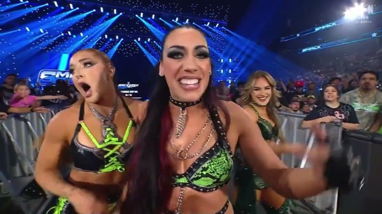 Brie Bella & Paige vs Charlotte Flair & Alexa Bliss: Smackdown April 24 2026