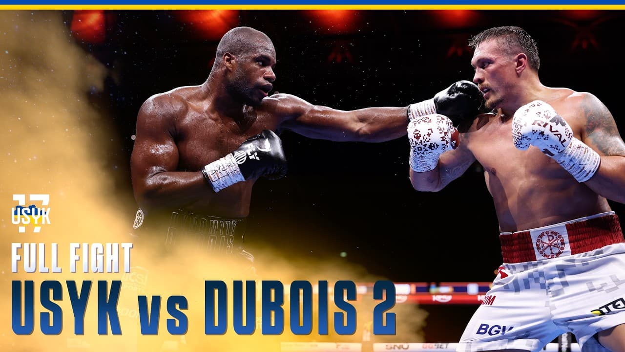 USYK vs DUBOIS 2 🔥 UNDISPUTED CROWN 👑 FULL FIGHT