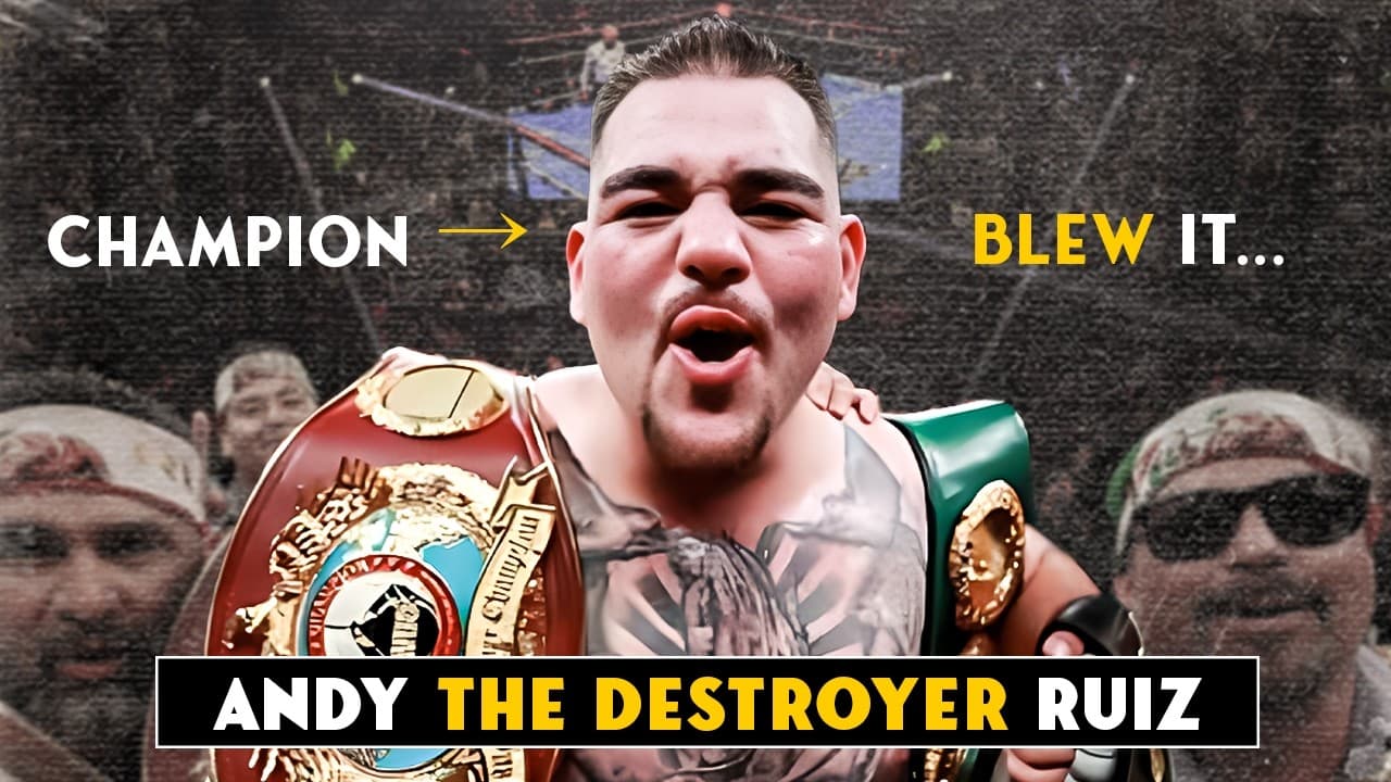 This Chubby Kid Was Heavyweight Champion… Then Partied Too Hard — Andy Ruiz Jr’s Rise & Fall