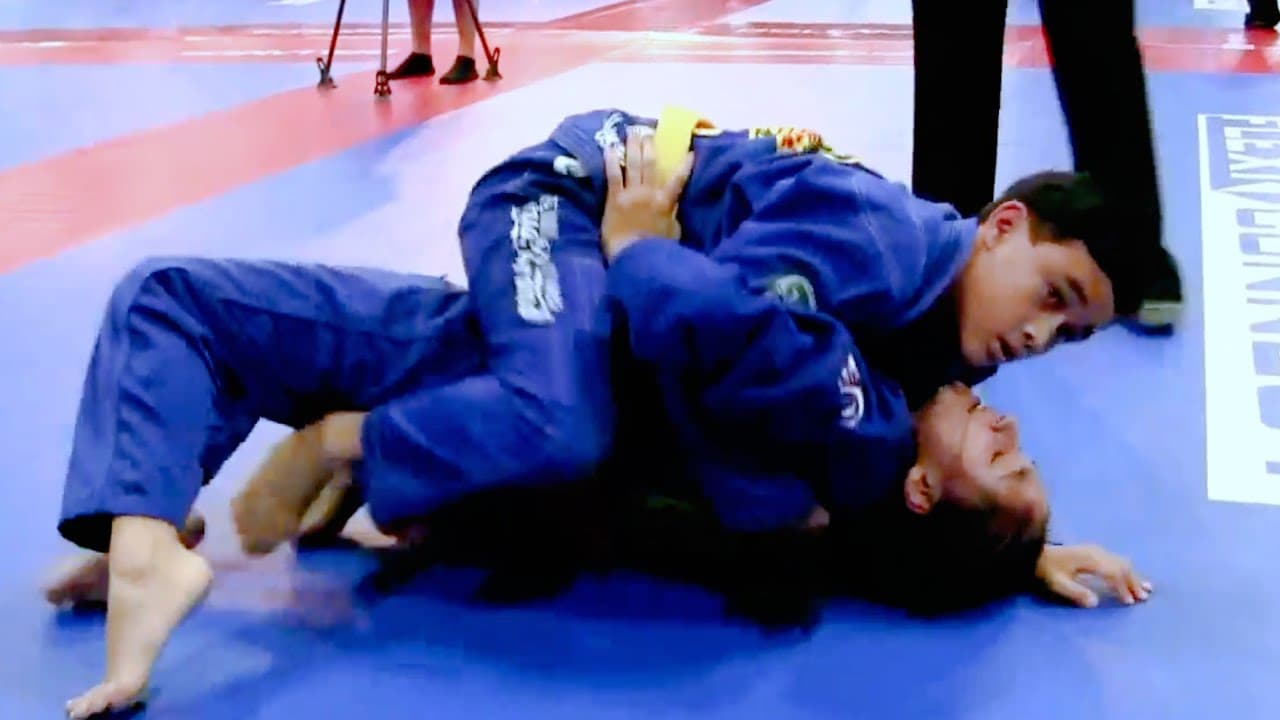 GRAVITY DEFYING! Girl Showcases World-Class Grappling Moves Against A Boy!**