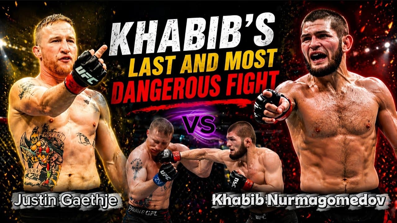 Khabib Nurmagomedov vs Justin Gaethje | Full HD Fight.