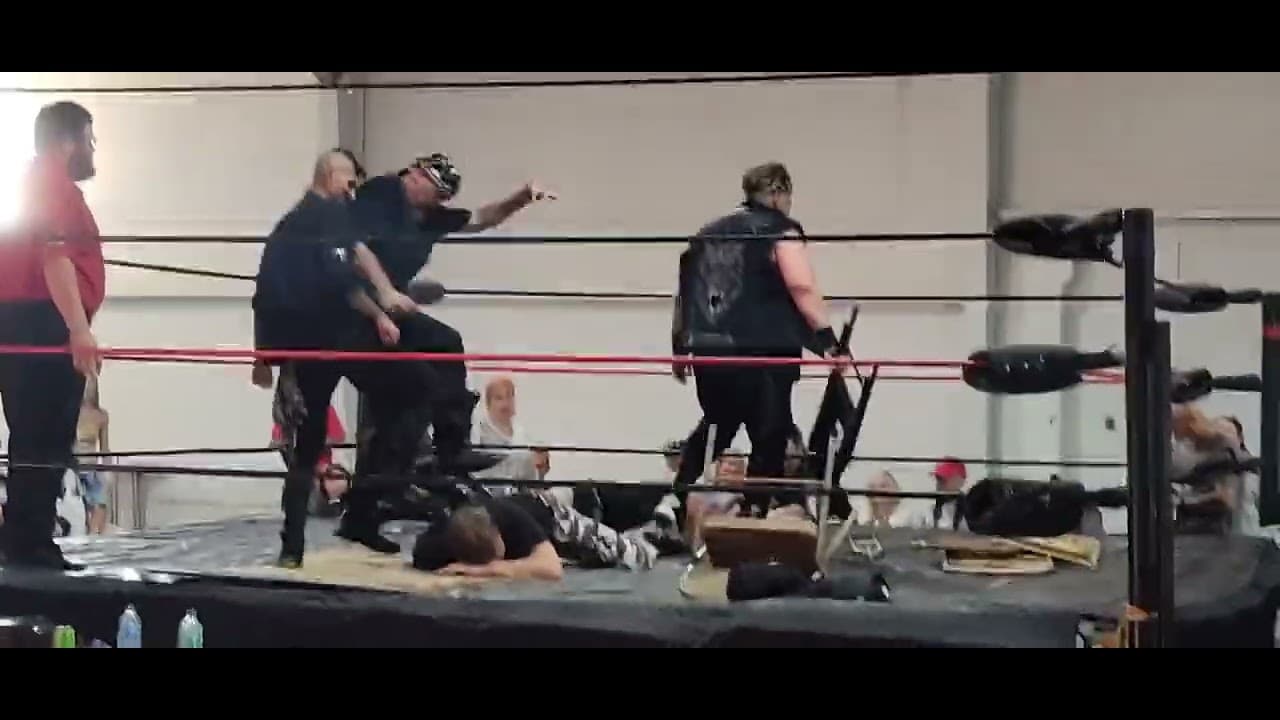 Battle On The Border Clarksville Chaos 3 Hardcore Division Ethan Evans Vs Derek Walls