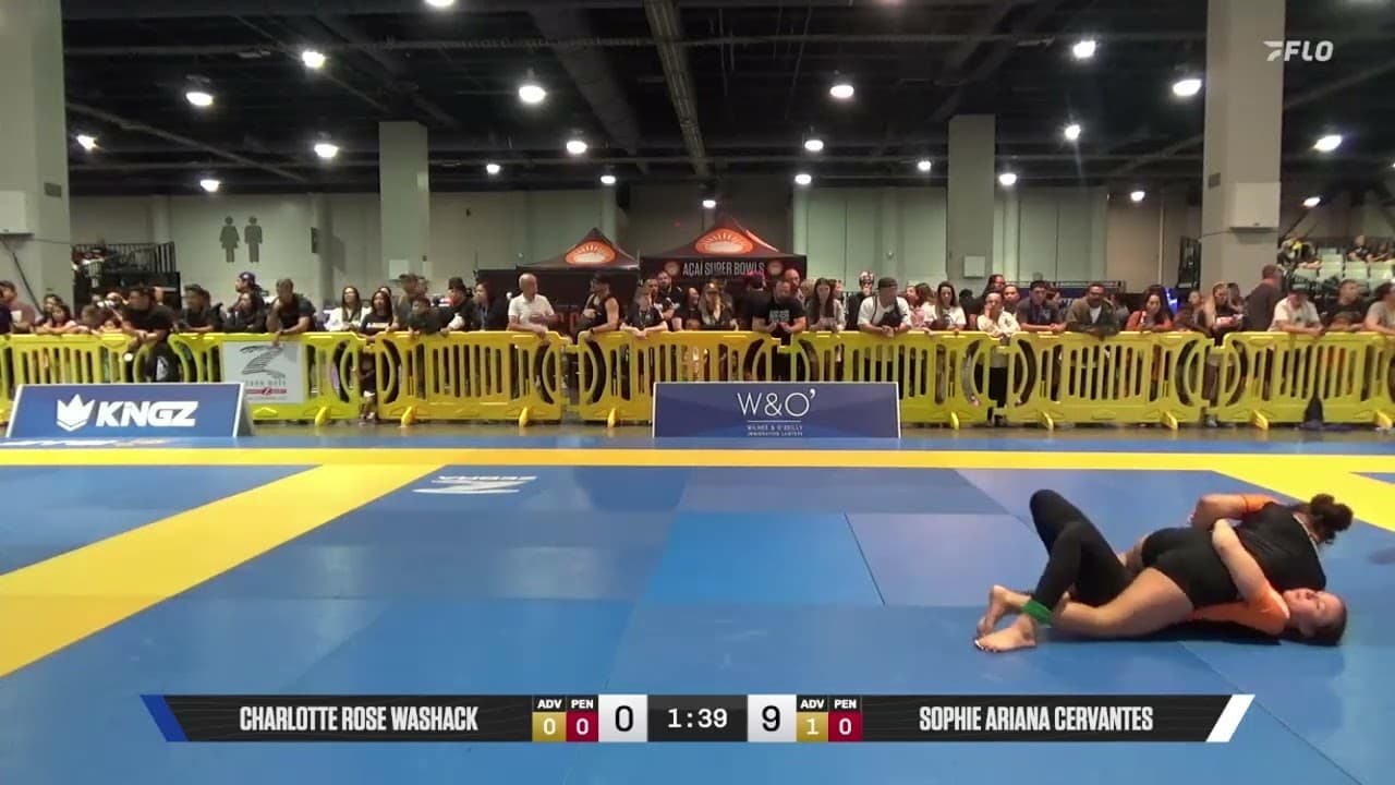 Charlotte second match in full mount