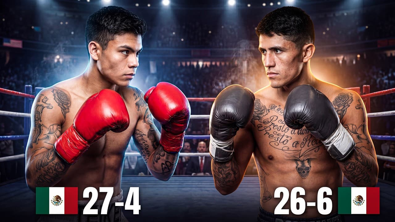 Explosive Showdown! Christian Medina (MEX) vs Adrian Curiel (MEX) | Boxing Fight Highlight