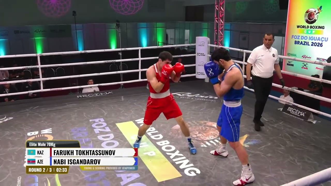 Nabi Isgandarov (AZE) vs. Farukh Tokhtassunov (KAZ) World Boxing Cup 2026 QF's (70kg)