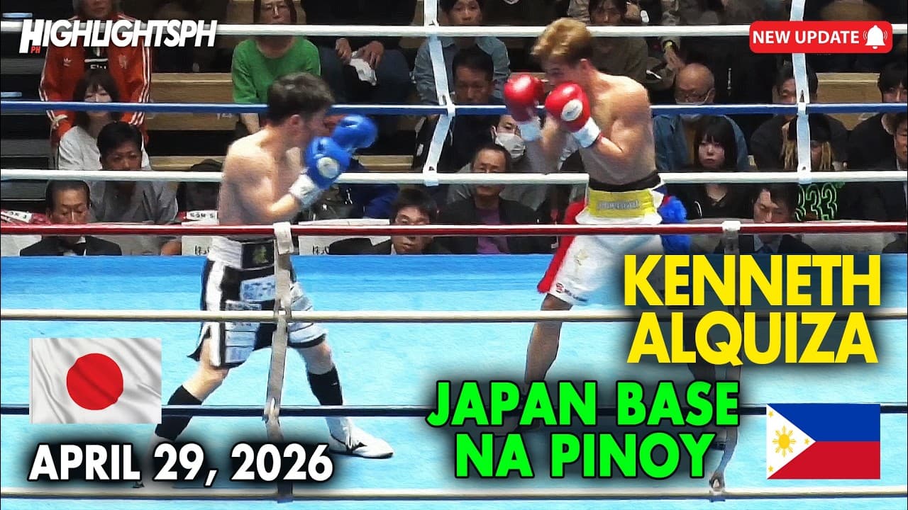 NEW FIGHT: 🇵🇭KENNETH ALQUIZA Muling Napalaban sa JAPAN! Kanyang Kalaban 2YRS ng Hindi Aktibo!
