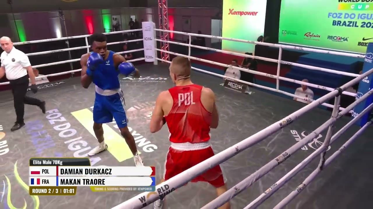 Damian Durkacz (POL) vs. Makan Traoré (FRA) World Boxing Cup 2026 SF's (70kg)