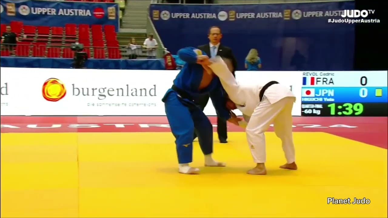 Cedric REVOL 🇨🇵 🆚️ Yuta HIGUCHI 🇯🇵 | четвертьфинал/-60кг | Гран При Австрия 2024