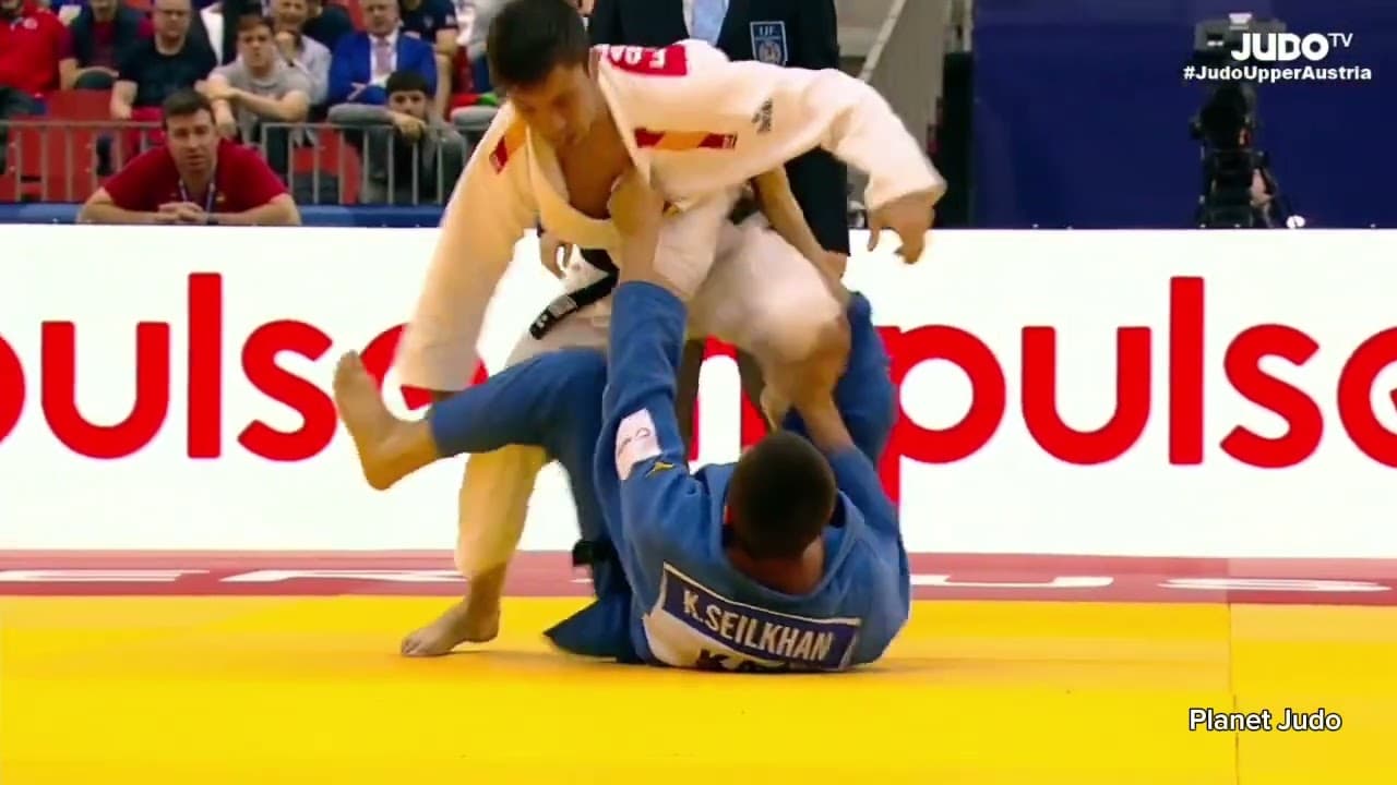 Francisco GARRIGOS 🇪🇦 🆚️ Kanat SEILKHAN 🇰🇿 | четвертьфинал/-60кг | Гран При Австрия 2024