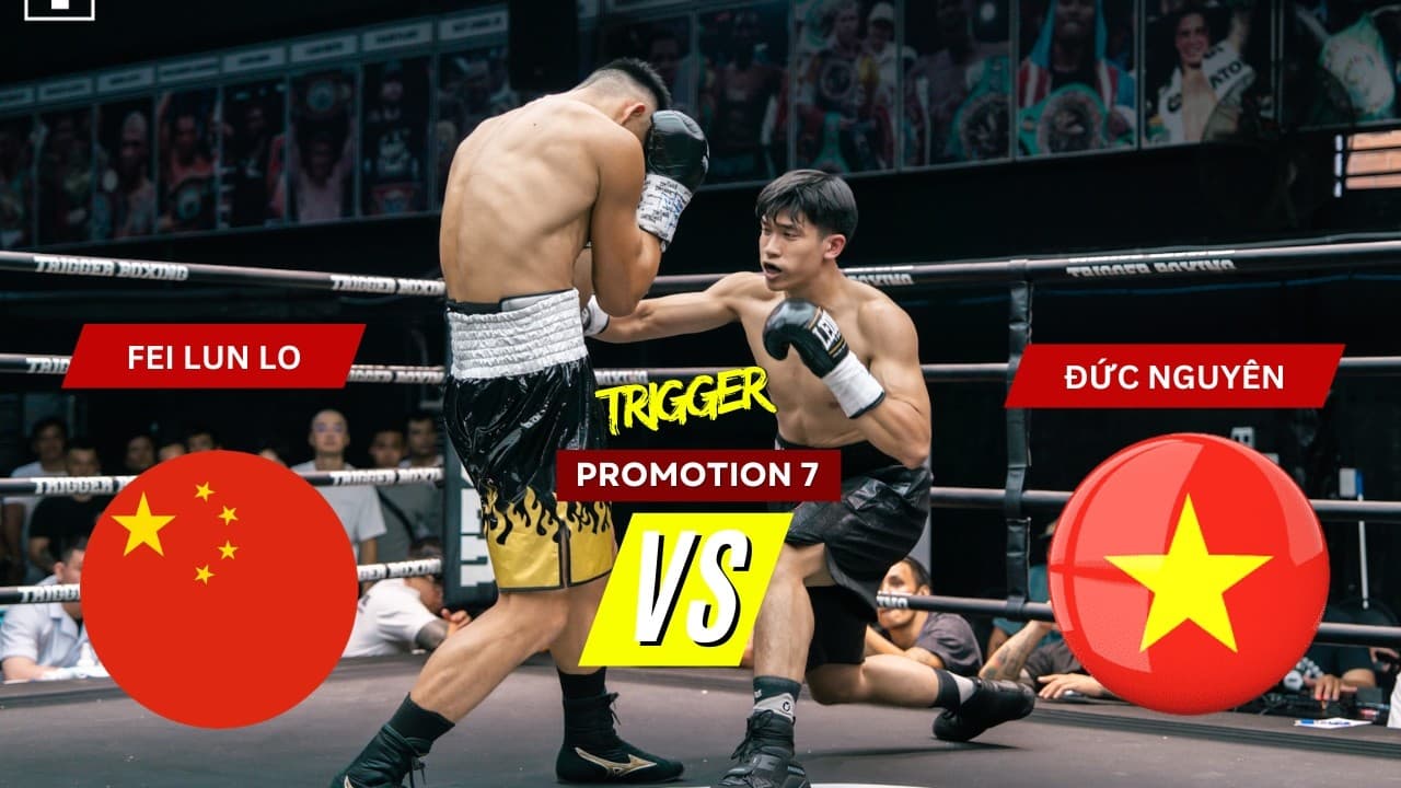 Trigger Promotion 7: “Ăn trầu bằng lỗ mũi”, Đức Nguyên vẫn thắng võ sĩ Trung Quốc