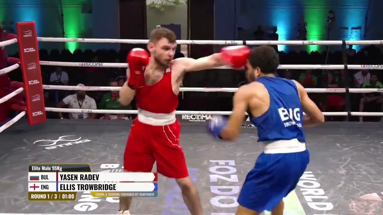 Ellis Trowbridge (ENG) vs. Yasen Radev (BUL) World Boxing Cup 2026 QF's (55kg)