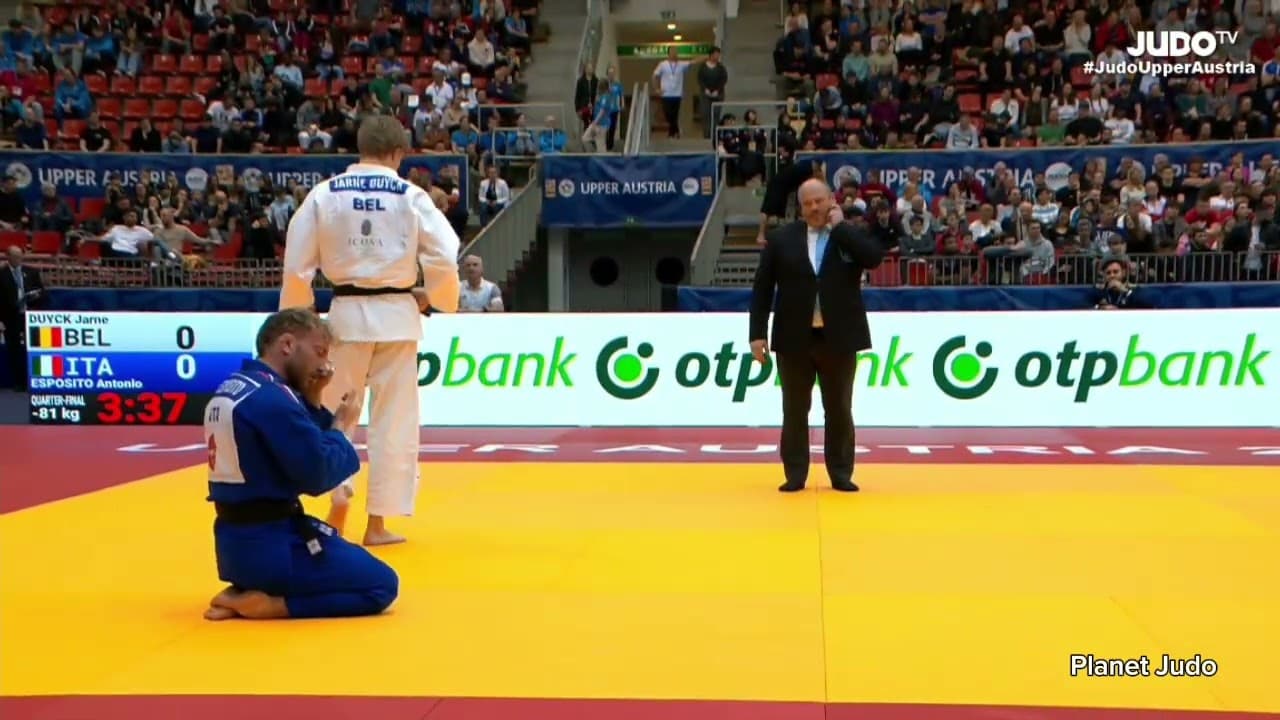 Jarne DUYCK 🇧🇪 🆚️ Antonio ESPOSITO 🇮🇹 | четвертьфинал/-81кг | Гран При Австрия 2024