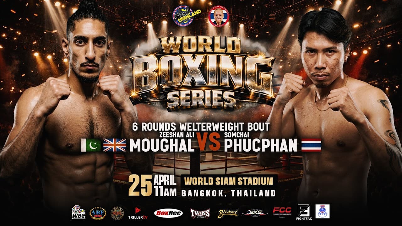 Zeeshan Ali Moughal GB PK VS Somchai Phucphan TH | April 25, 2026 | Bangkok, Thailand