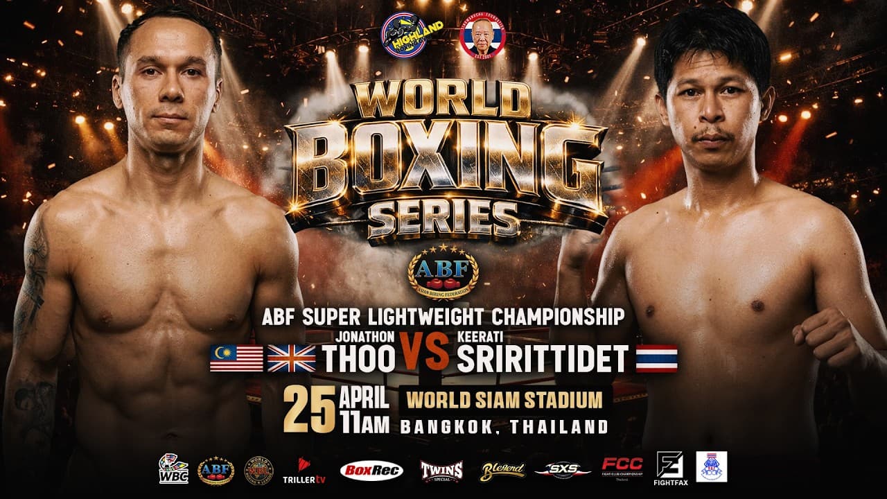 Jonathan Yeow Ming MY/GB VS Keerati Sririttidet TH | April 25, 2026 | Bangkok, Thailand