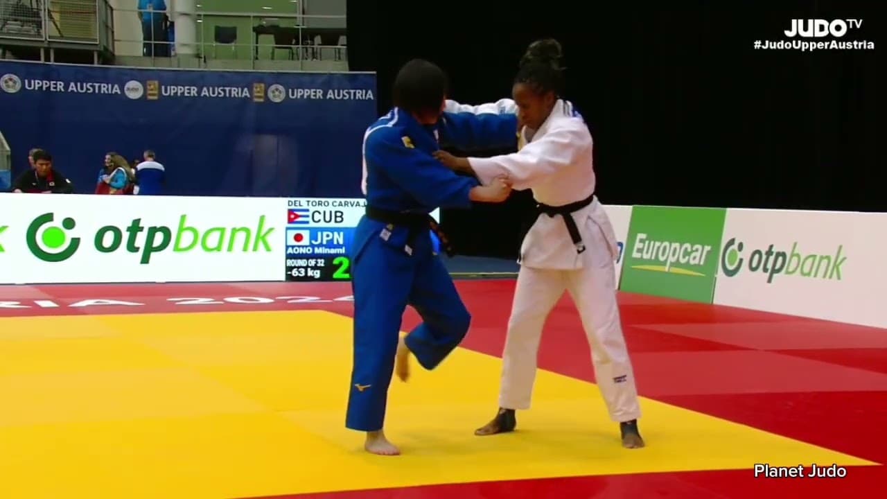Maylin DEL TORO CARVAJAL 🇨🇺 🆚️ Minami AONO 🇯🇵 | 1/16финала/-63кг | Гран При Австрия 2024