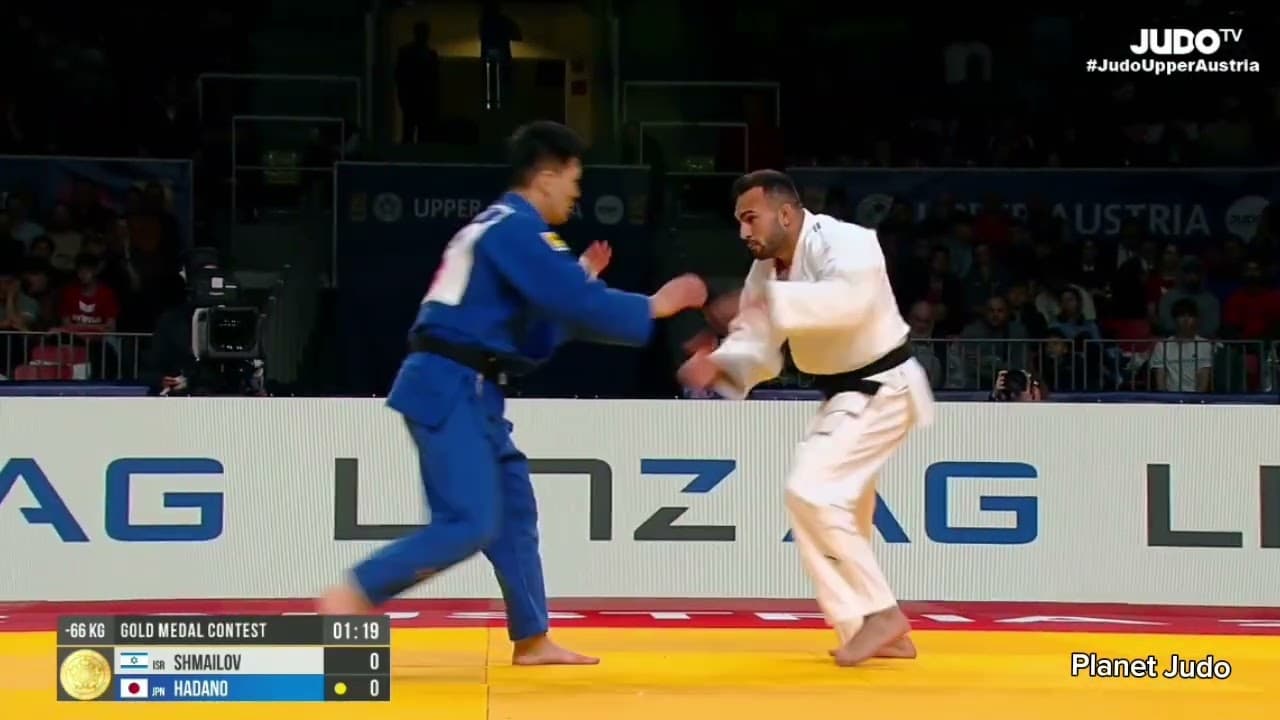 Baruch SHMAILOV 🇮🇱 🆚️ Keita HADANO 🇯🇵 | финал/-66кг | Гран При Австрия 2024