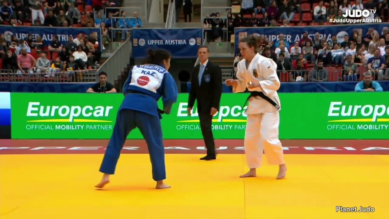 Agatha SCHIMIDT 🇩🇪 🆚️ Samalay YERGALIYEVA 🇰🇿 | 1/8финала/-63кг | Гран При Австрия 2024