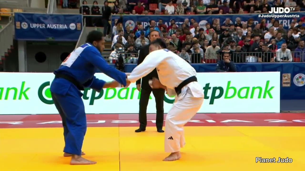 Seungchan LEE 🇰🇷 🆚️ Arnaud AREGBA 🇨🇵 | 1/32финала/-81кг | Гран При Австрия 2024