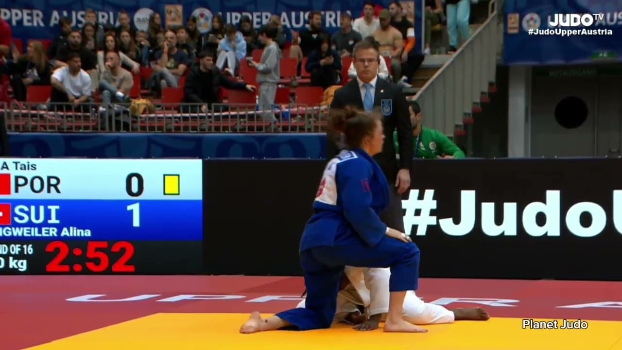 Tais PINA 🇵🇹 🆚️ Alina LENGWEILER 🇨🇭 | 1/8финала/-70кг | Гран При Австрия 2024