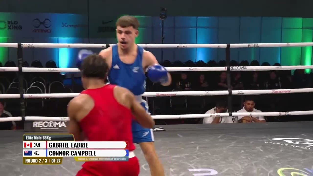 Gabriel Aly-Labrie (CAN) vs. Connor Campbell (NZL) World Boxing Cup 2026 QF's (65kg)