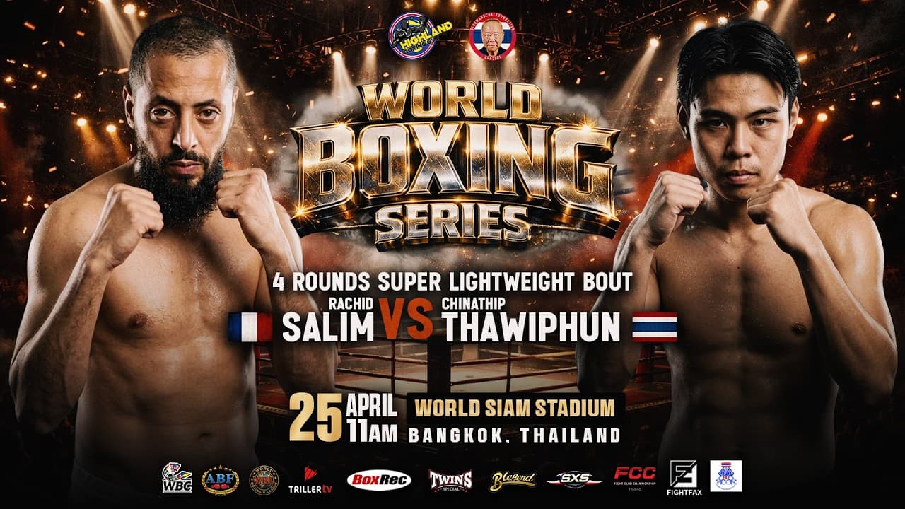 Rachid Salim 🇫🇷 VS Chinathip Thawiphun 🇹🇭 | April 25, 2026 | Bangkok, Thailand