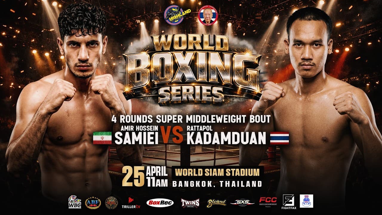 Amir Hossein Samiei 🇮🇷 VS Rattapol Kadamduan 🇹🇭 | April 25, 2026 | Bangkok, Thailand