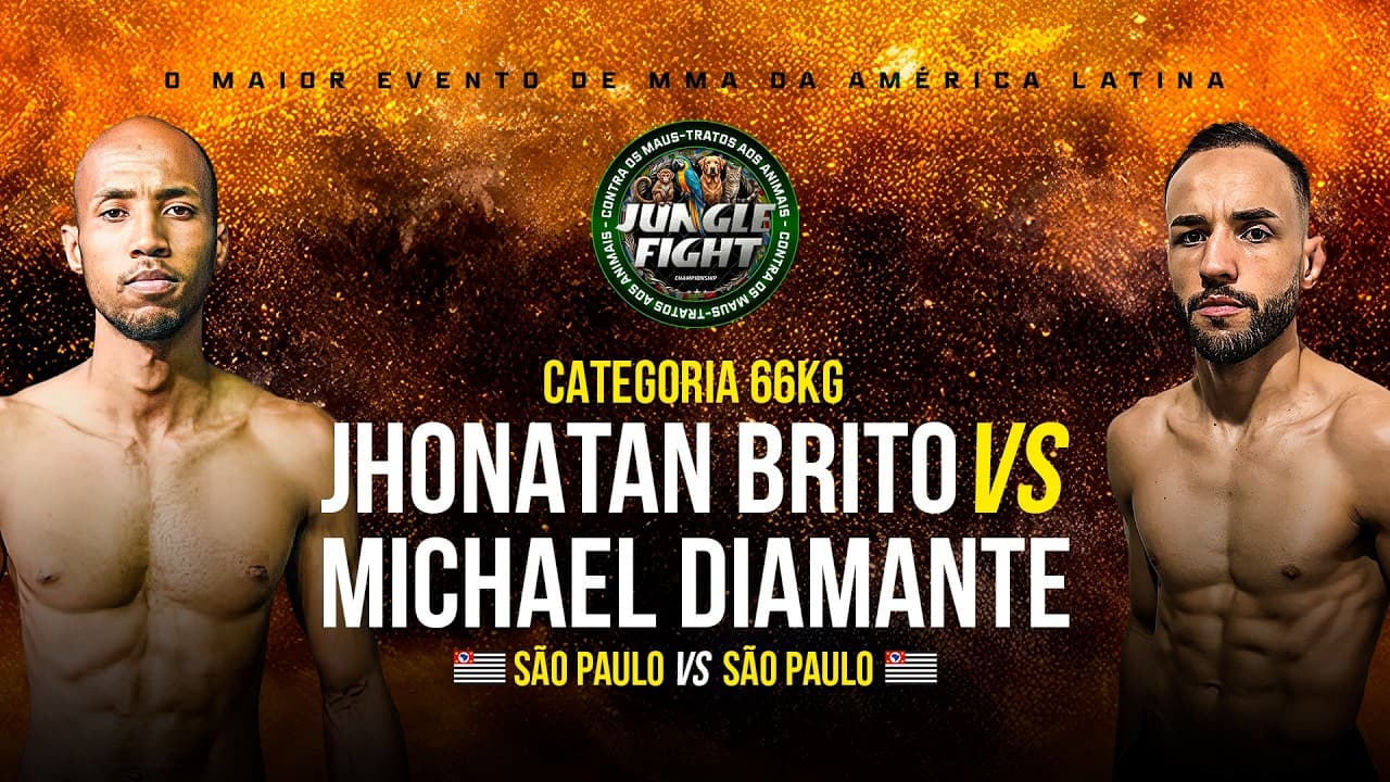 JUNGLE FIGHT 148 l MICHAEL DIAMANTE X JOHNATAN BRITO