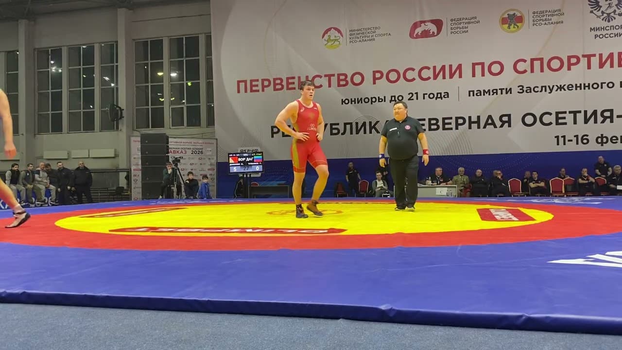 Пётр Долбилин (Воронежская обл.) - Усман Тупалиев (Дагестан)