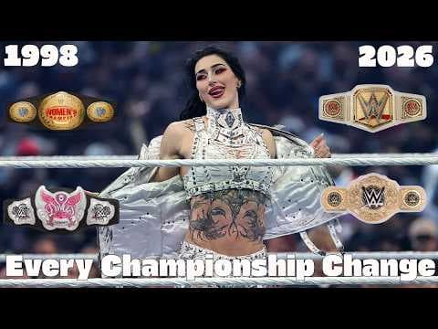 Every WWE Women's Championship Change (1998-2026)