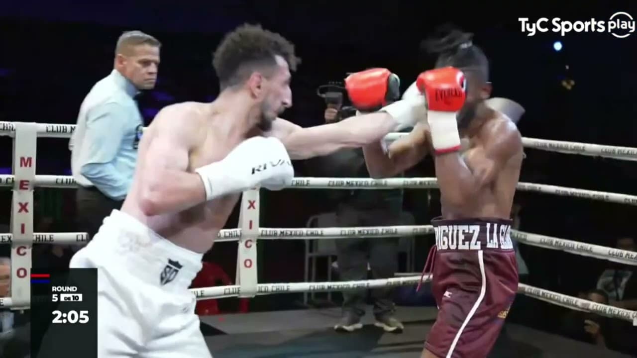Sofiane Oumiha vs. Ángel Rodríguez - Boxeo de Primera - TyC Sports