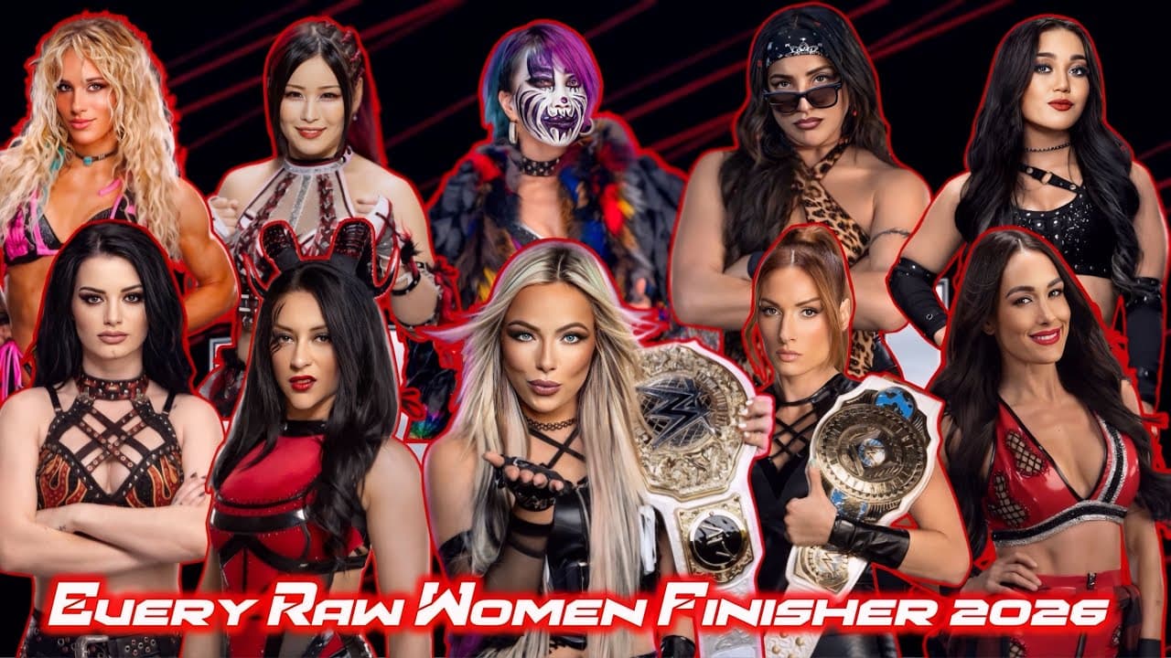 Every Raw Women’s Finisher 2026 Edition//Liv Spiteful//