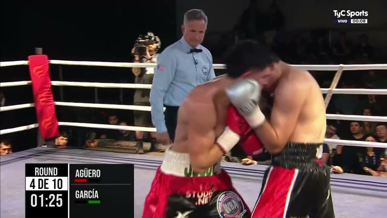 Josué Agüero vs. Ángel García - Boxeo de Primera - TyC Sports