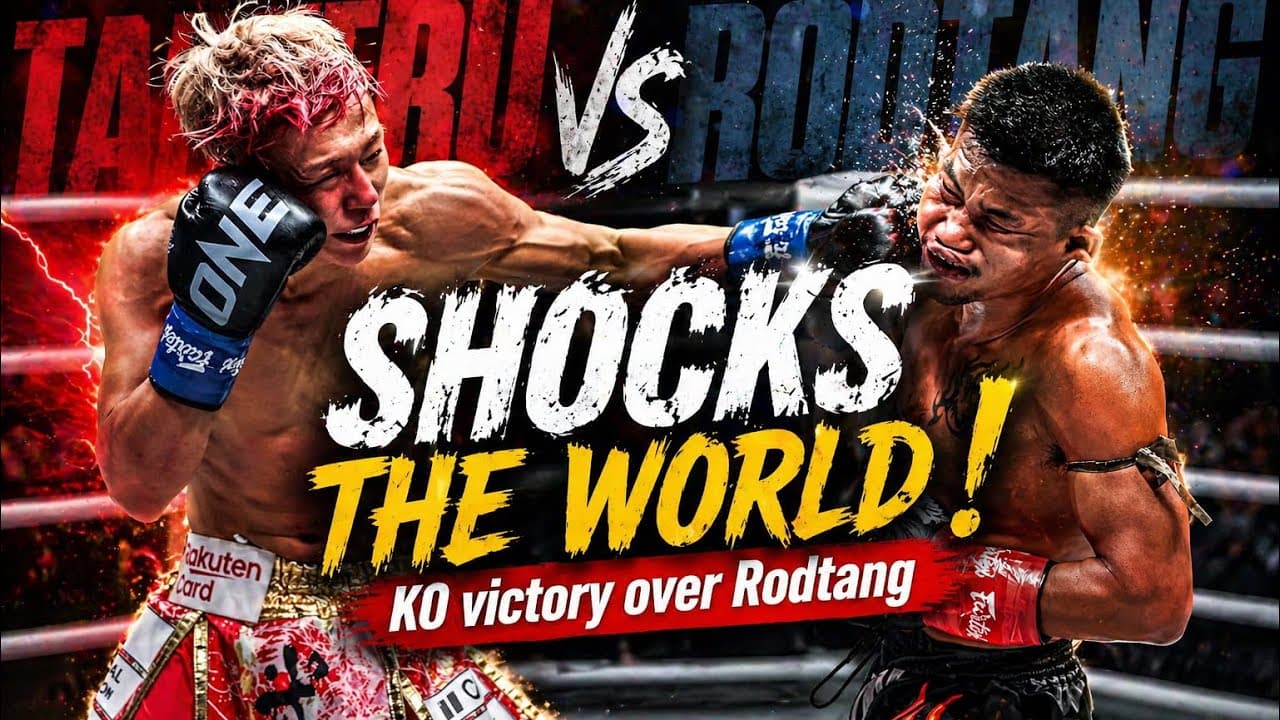 Shocks The World ! KO victory over Rodtang | Takeru Segawa vs Rodtang Jitmuangnon 2