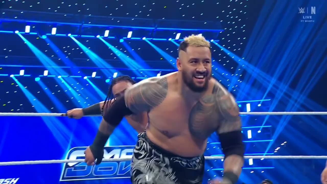WWE SMACKDOWN SOLO SIKOA VS JACOB FATU 04/24/26