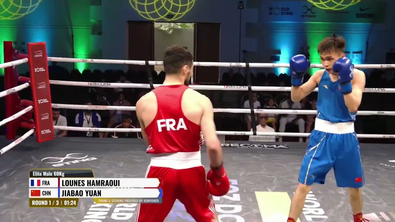 Lounès Hamraoui (FRA) vs. Yuan Jiabao (CHN) World Boxing Cup 2026 QF's (60kg)