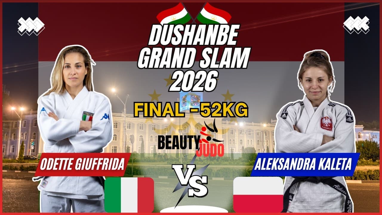 🏆 Final -52Kg | Odette GIUFFRIDA (ITA) vs Aleksandra KALETA (POL) | Dushanbe Grand Slam 2026 🏆