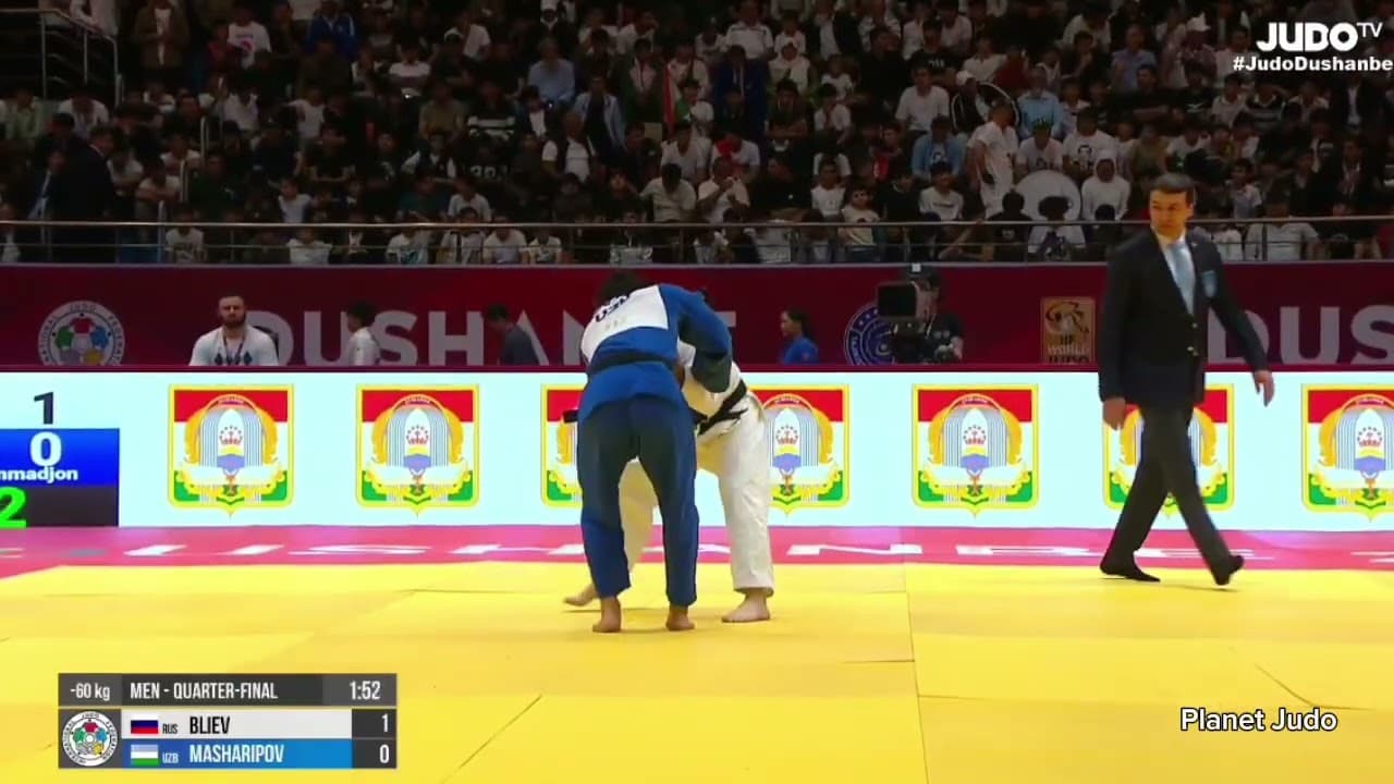 Ayub BLIEV 🇷🇺 🆚️ Muhammadjon MASHARIPOV 🇺🇿 | четвертьфинал/-60кг | Большой Шлем Душанбе 2026