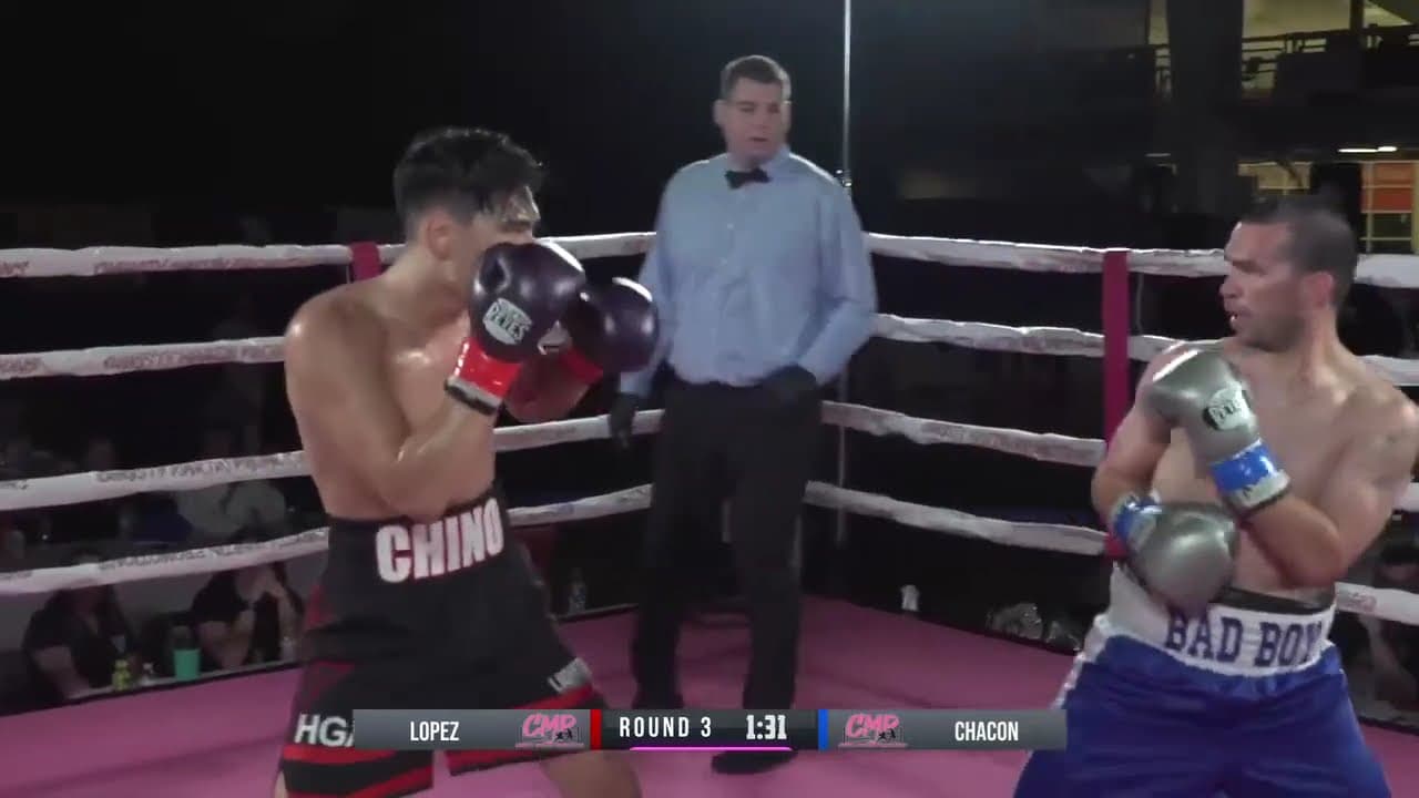 Aaron Lopez vs Raymond Chacon Full Fight.