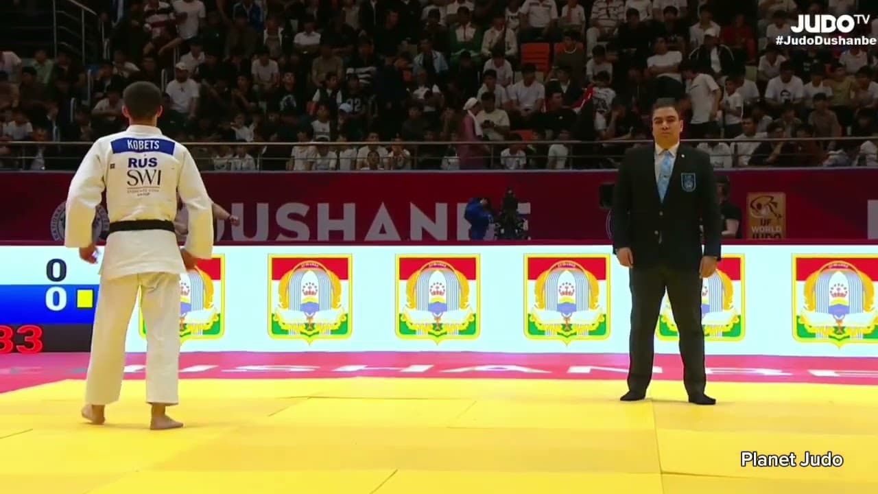 German KOBETS (RUS) 🆚️ Vadym CHERNOV (UKR) | четвертьфинал/-66кг | Большой Шлем Душанбе 2026