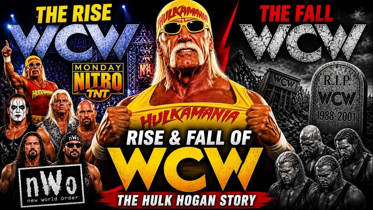Rise & Fall of WCW – How Hulk Hogan Changed Everything 😱😱