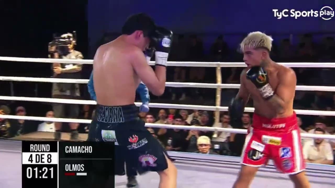 Juan Luis Camacho vs. David Olmos - Boxeo de Primera - TyC Sports