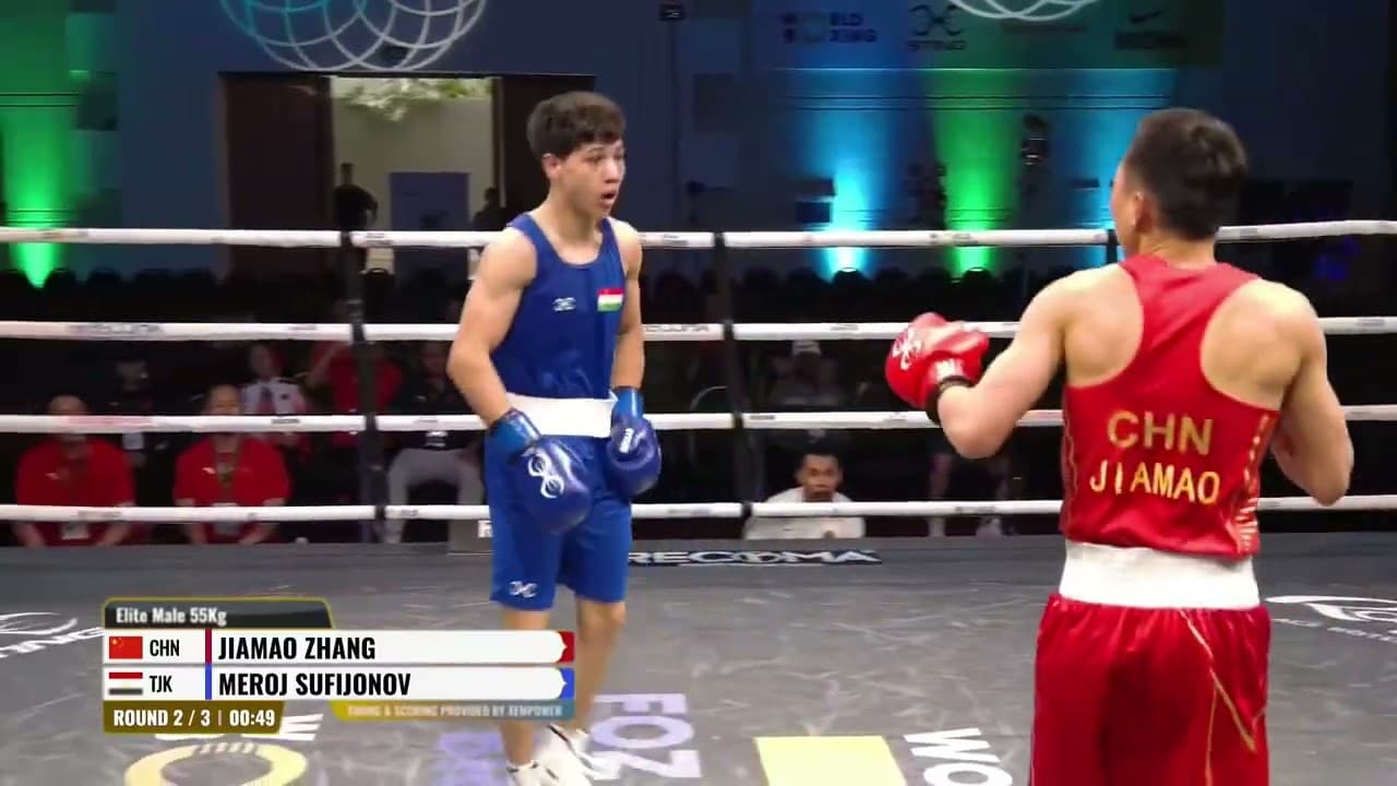 Zhang Jiamao (CHN) vs. Meroj Sufijonov (TJK) World Boxing Cup 2026 QF's (55kg)