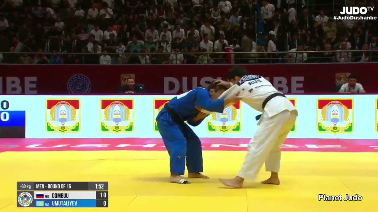 Achyty DOMBUU 🇷🇺 🆚️ Toktar UMUTALIYEV 🇫🇲 | 1/8финала/-60кг | Большой Шлем Душанбе 2026