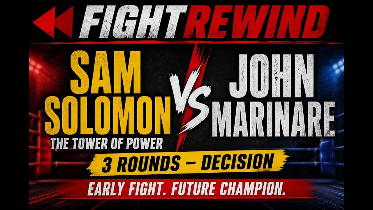 Sam Soloman Vs John Marinare