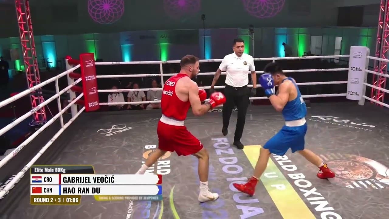 Gabrijel Veočić (CRO) vs. Du Haoran (CHN) World Boxing Cup 2026 QF's (80kg)