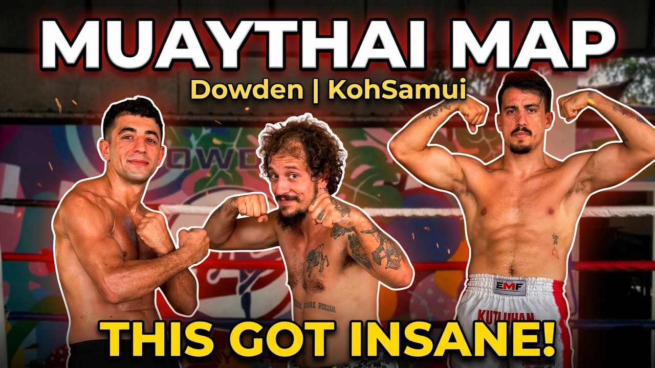 This was WAY more fun than expected 😂🔥MUAYTHAI MAP EP14 | KOH SAMUI 🇹🇭