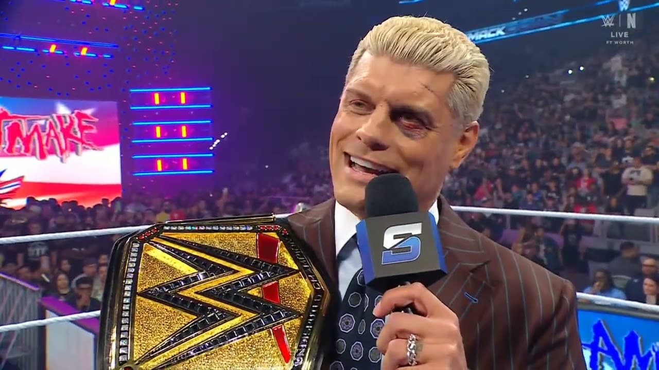 WWE SMACKDOWN CODY RHODES ENTRANCE 04/24/26